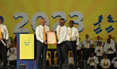 ރައީސް ކުރިއަށް ވަޑައިގަތީ އެމްޑީޕީން ނިންމި ގޮތަށް