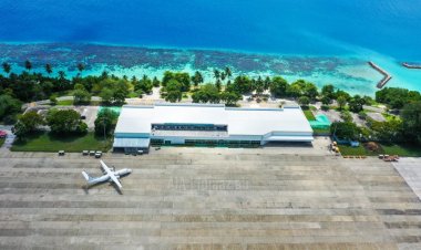 ގަން އިންޓަނޭޝަނަލް އެއާޕޯޓް ތަރައްގީ ކުރަން ފެށުން