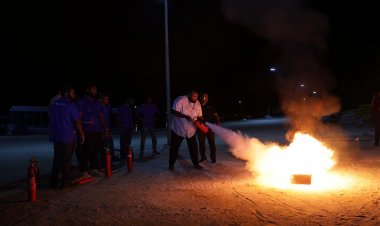 ސްޓެލްކޯގައި ފަޔަރ އެވެއާރނެސް ޓްރެއިނިންގއެއް ހިންގުން