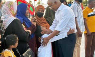 ރައީސްގެ އެންމެ ދަތުރަކުން އިދިކޮޅު ސައިޒަށް