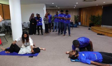 ސްޓެލްކޯގެ މުވައްޒަފުންގެ ފަސްޓް އެއިޑް ޓްރެއިނިންގ