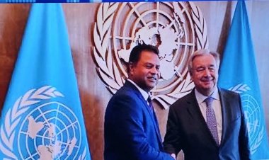 އދގެ ސެކެރެޓަރީ ޖެނެރަލްގެ ތައުރީފް ފެނަކަ ސައީދަށް