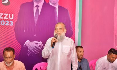 ޝޭހު ލަތީފަށް: މުއިއްޒަށް ވޯޓުނުދީފިއްޔާ ނަރަކައަށްތަ؟