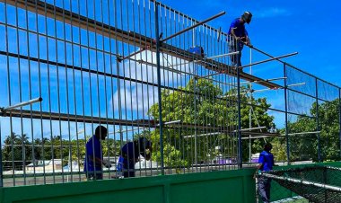 ސްޓެލްކޯއިން ތޮއްޑޫ ފުޓްސަލްދަނޑު މަރާމާތު ކޮށްދިނުން