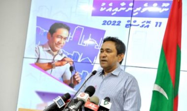 ނެތްކުއްލި ހާލަތު ގެނައީ ގަވައިދެއްގެ ބާރުކަނޑުވަން: ޔާމީނު