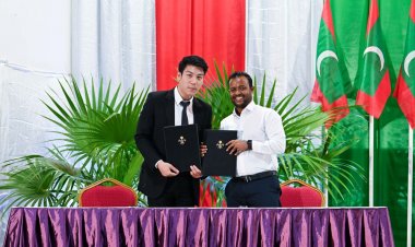 މުއިއްޒު ދައްޔޫސް ހެދިގެން ގައުމު ނޮޅާ ކާކެއުން ހުއްޓުވާ!