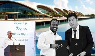 ތިނަދޫ އެއަރޕޯޓް އަޑިއަށް - 12ފަޅުރަށް ހަވަޔަށް!