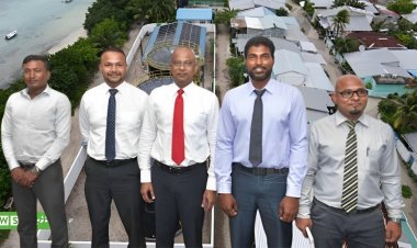 ރައީސް ސޯލިހު ފެއްޓެވި ފެނާއި ނަރުދަމާގެ އުފާވެރިކަން ކެންދުއަށް!