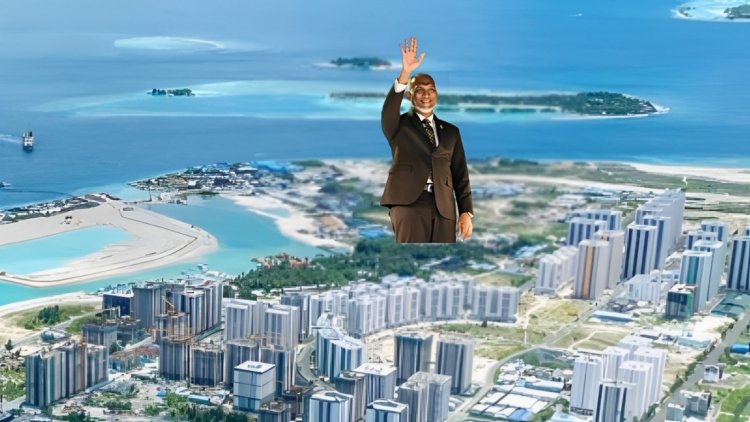 ދިވެހީންގެރާއްޖެއަށް މަދުވަނީ މުއިއްޒު އައިކޮނިކް ޓަވަރެއް!