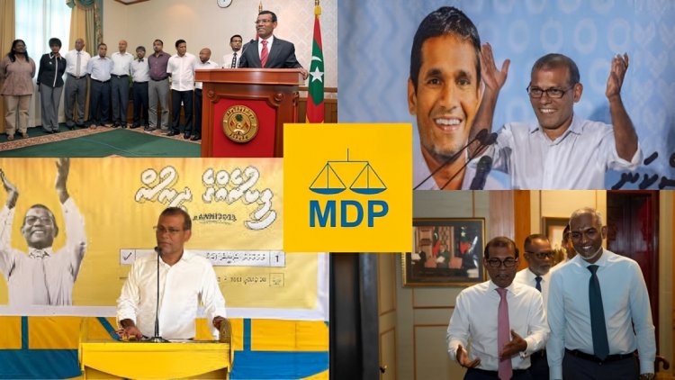 ދެފަހަރުމަތިން އެމްޑީޕީ މެންބަރުން މަގުމަތިކޮށްލީ ނަޝީދު!