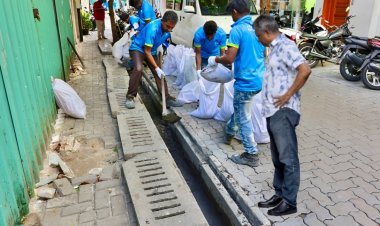މާލޭ މަގުތަކުގެ ކާނުތަކުން 1359 ޓަނު ވެލިނަގާ 15652 ކާނު ސާފުކޮށްފި