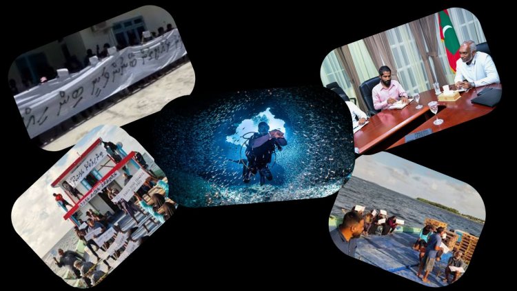 ރިސޯޓްތަކަށް އޮންނަ ދޮންފަނަށް ނުއޮންނަ ފަރުހައްގު