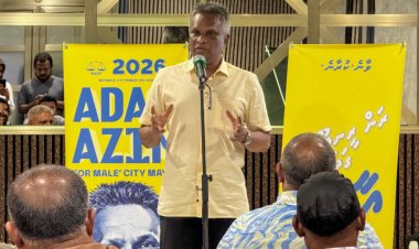 އެދޭ މާލެ ހޯދާދެވޭނެ މޭޔަރަކީ އާދަމް އާޒިމް