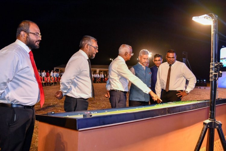 ހަނިމާދޫ އާއި ބޮޑު ތިލަދުންމަތީގެ ރައްޔިތުންނަށް މަރުހަބާ: ރައީސް ސޯލިހު