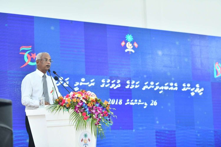 ސްނާމީގައި ދެެއްކި އެއްބައިވަންތަކަމުގެ މިސާލުން ހިތްވަރު ލިބިގަނޭ: ރައީސް ސޯލިހު