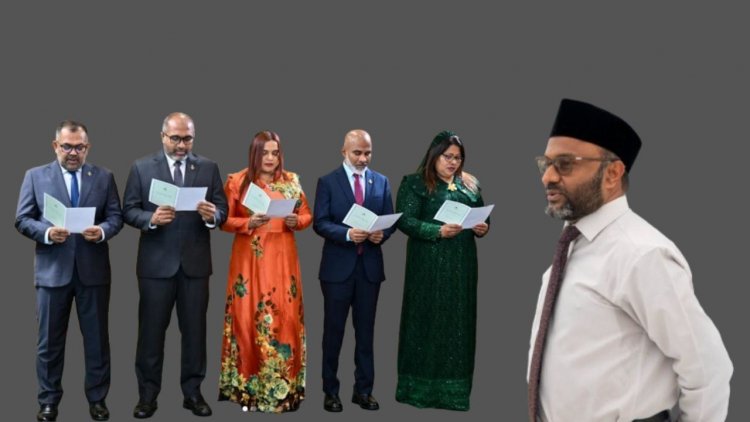 ޑރ. ޝަހީމަށް: މުއިއްޒުގެ އަންހެން ވަޒީރު ބޭފުޅުންނަކީ ޖާހިލުންނޭތޯ!