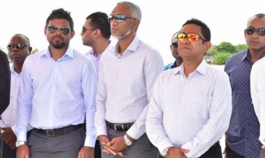 ޔާމީނު ކައިރީގައި އުޅުނުހާ ވަގުން ތިބީ މުއިއްޒާއެކު ގަދަކޮށް