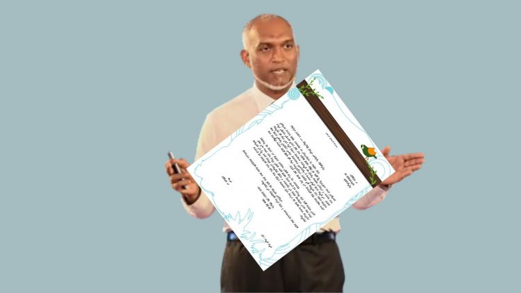 ރައީސަށް ހުޅެވި ސިޓީއެއް