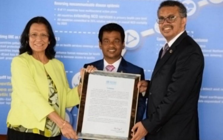 ރައީސް މުއިއްޒަށް: ވޯޓް ދެވޭނީވެސް ސިއްހަތު ސަލާމަތުން ތިބެގެން